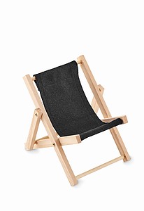 Deckchair-shaped phone stand