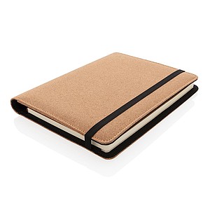 Deluxe cork portfolio A5 with pen