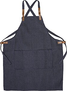 Denim apron (280 gsm) Greg, blue