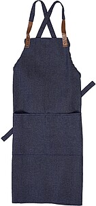 Denim apron (280 gsm) Greg, blue