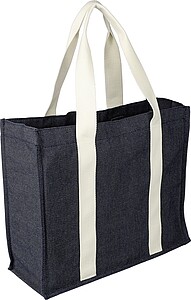 Denim shopping bag (280 gsm) Gretchen, blue