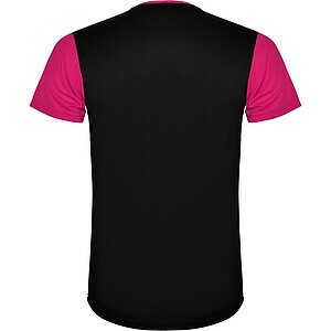 Detroit short sleeve kids sports t-shirt, dark pink, size 4