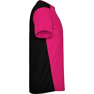 Detroit short sleeve kids sports t-shirt, dark pink, size 4