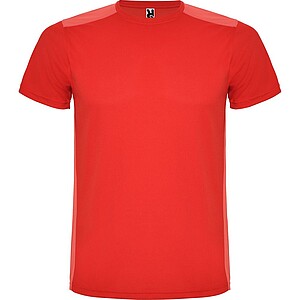 Detroit short sleeve kids sports t-shirt, red, size 4