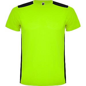Detroit short sleeve unisex sports t-shirt, lime, size XL