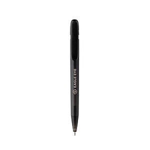 Devin GRS certified RABS pen transparent, black