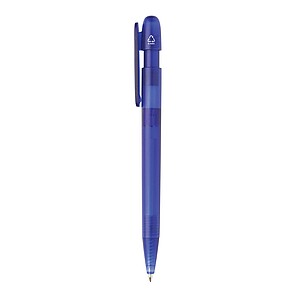 Devin GRS certified RABS pen transparent, blue