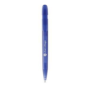 Devin GRS certified RABS pen transparent, blue