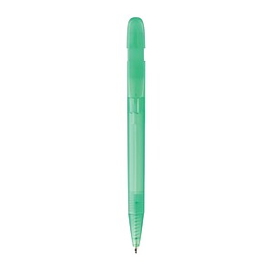 Devin GRS certified RABS pen transparent, green