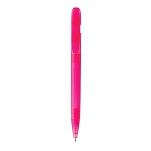 Devin GRS certified RABS pen transparent, pink