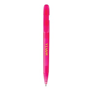 Devin GRS certified RABS pen transparent, pink