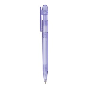 Devin GRS certified RABS pen transparent, purple