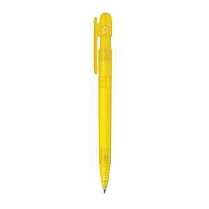 Devin GRS certified RABS pen transparent, yellow
