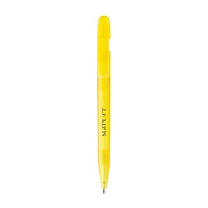 Devin GRS certified RABS pen transparent, yellow