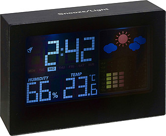 Digital weather station Black