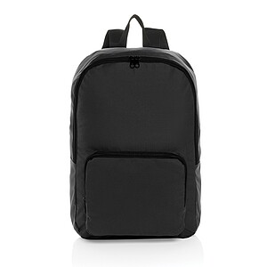 Dillon AWARE™ RPET foldable classic backpack, black