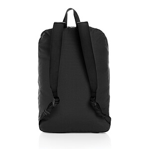 Dillon AWARE™ RPET foldable classic backpack, black