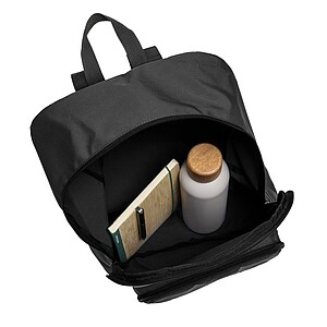 Dillon AWARE™ RPET foldable classic backpack, black