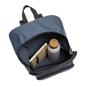 Dillon AWARE™ RPET foldable classic backpack, navy