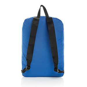 Dillon AWARE™ RPET foldable classic backpack, royal blue
