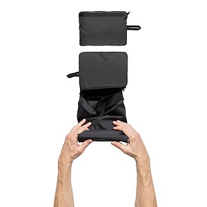 Dillon AWARE™ RPET foldable sports bag, black