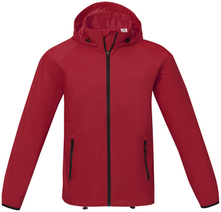 Dinlas mens lightweight jacket, red, XXL