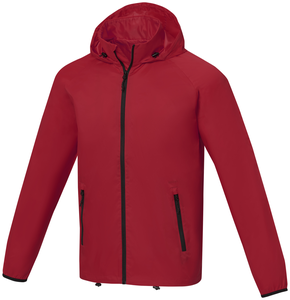 Dinlas mens lightweight jacket, red, XXL