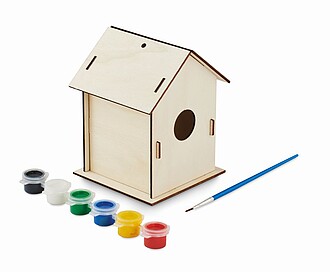 DIY wooden bird house kit