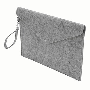 Document bag " Workshop"felt,light grey