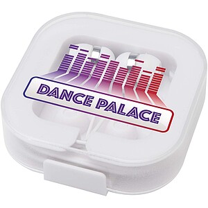 Dofida wired Type-C earbuds with recycled plastic storage box, white