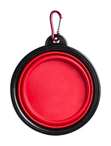 Dog bowl 450 ml, red