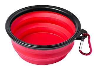 Dog bowl 450 ml, red