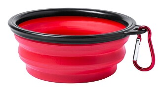 Dog bowl 450 ml, red