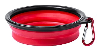 Dog bowl 450 ml, red
