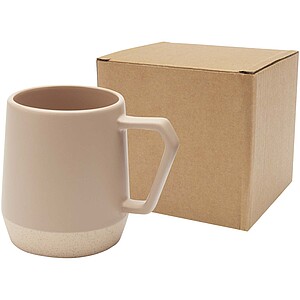 Dolce 300 ml ceramic mug with matt finish, oatmeal