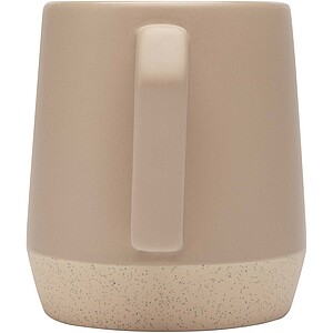 Dolce 300 ml ceramic mug with matt finish, oatmeal