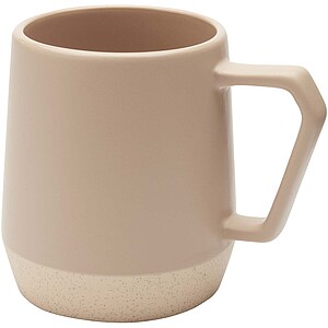 Dolce 300 ml ceramic mug with matt finish, oatmeal