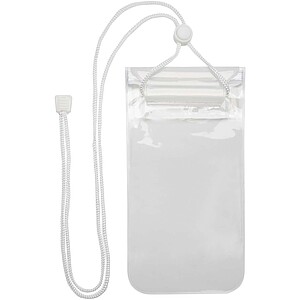 Dombay waterproof phone pouch size L, white