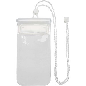 Dombay waterproof phone pouch size L, white