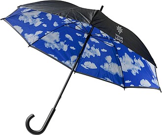 Double canopy umbrella Pale blue