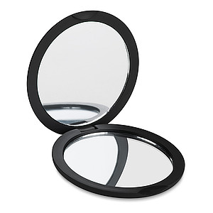 Double sided compact mirror