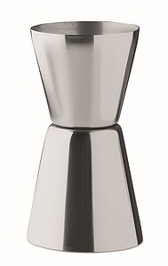 Double-sided stainless steel jigger
