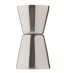 Double-sided stainless steel jigger