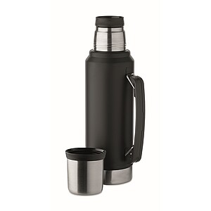 Double wall bottle 1L, black
