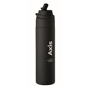 Double wall bottle 500 ml, black