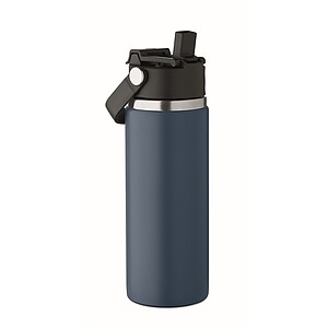 Double wall bottle 500 ml, french navy