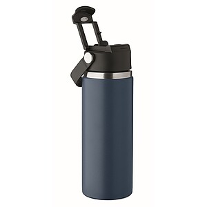 Double wall bottle 500 ml, french navy