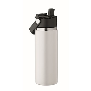 Double wall bottle 500 ml, white