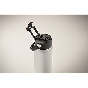 Double wall bottle 500 ml, white