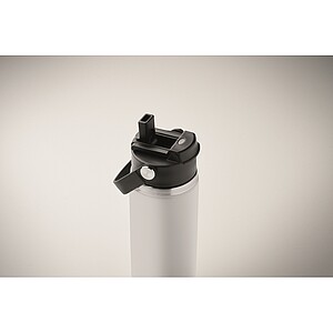 Double wall bottle 500 ml, white